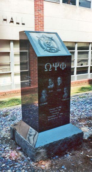 omega psi phi monument replica|Omega Psi Phi Memorabilia for sale .